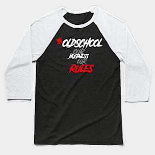 #OldSchool  Dark Baseball T-Shirt